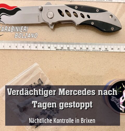 Nächtliche Kontrolle in Brixen