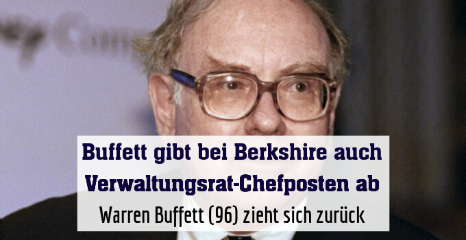 Warren Buffett (96) zieht sich zurück (Archivbild)