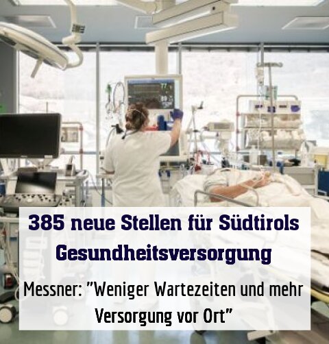 Messner: "Weniger Wartezeiten und mehr Versorgung vor Ort"