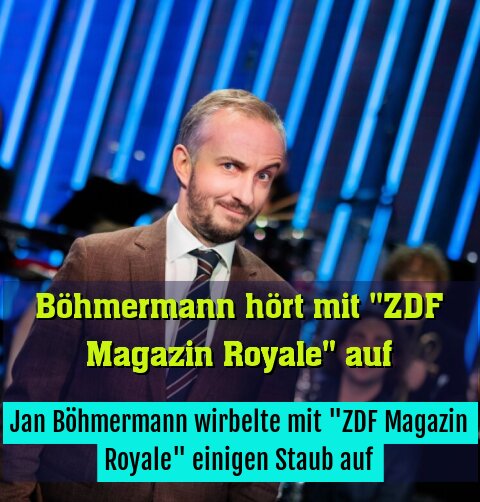 Jan Böhmermann wirbelte mit "ZDF Magazin Royale" einigen Staub auf