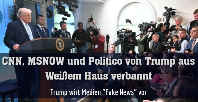 Trump wirt Medien "Fake News" vor