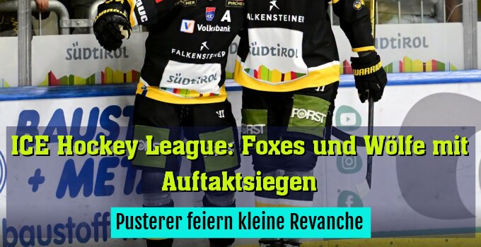 Pusterer feiern kleine Revanche