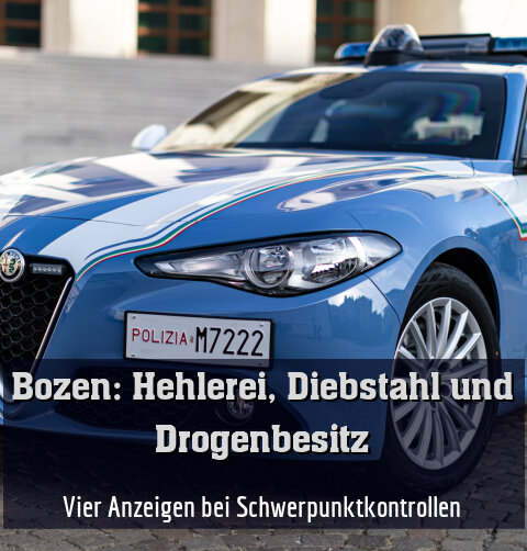 Vier Anzeigen bei Schwerpunktkontrollen