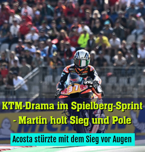 Acosta stürzte mit dem Sieg vor Augen