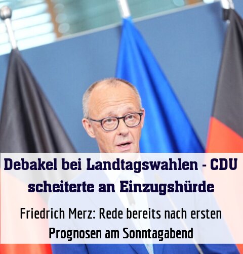Friedrich Merz: Rede bereits nach ersten Prognosen am Sonntagabend
