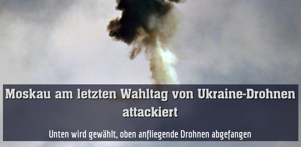 Unten wird gewählt, oben anfliegende Drohnen abgefangen