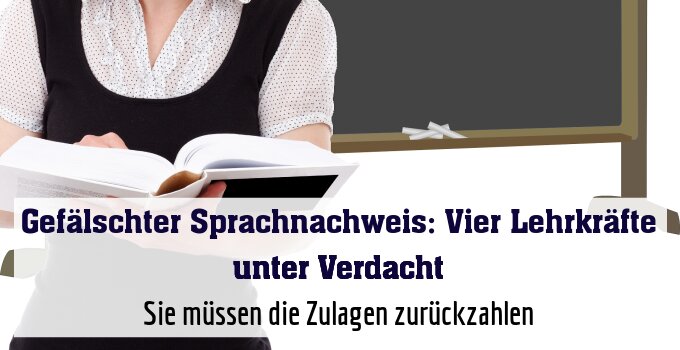 Sie müssen die Zulagen zurückzahlen