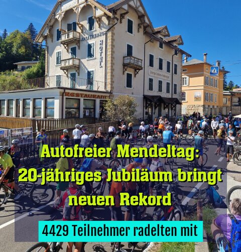4429 Teilnehmer radelten mit