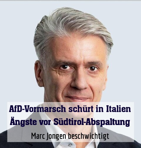 Marc Jongen beschwichtigt