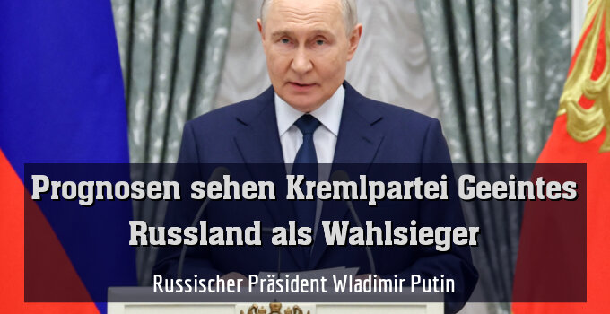 Russischer Präsident Wladimir Putin