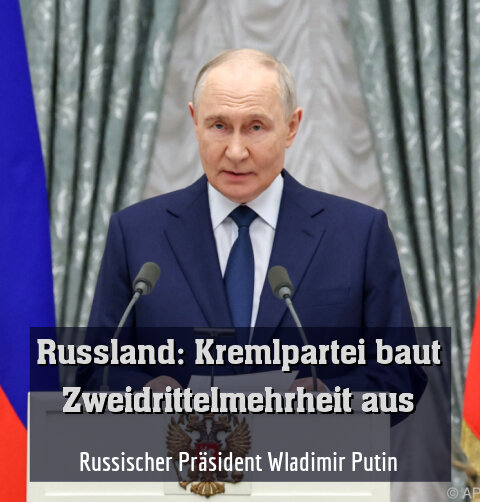 Russischer Präsident Wladimir Putin