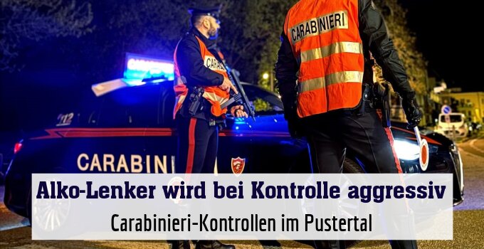 Carabinieri-Kontrollen im Pustertal