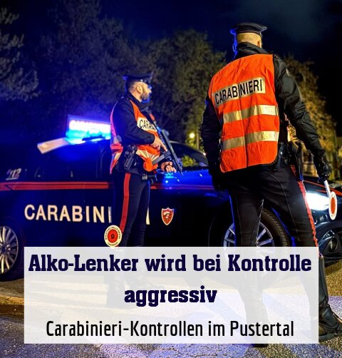 Carabinieri-Kontrollen im Pustertal