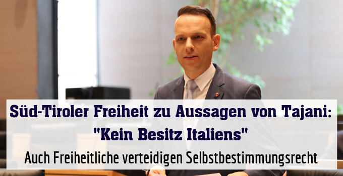 Auch Freiheitliche verteidigen Selbstbestimmungsrecht