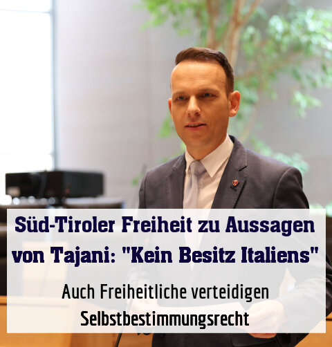 Auch Freiheitliche verteidigen Selbstbestimmungsrecht