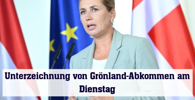 Dänemarks Ministerpräsidentin Frederiksen (Archivbild)