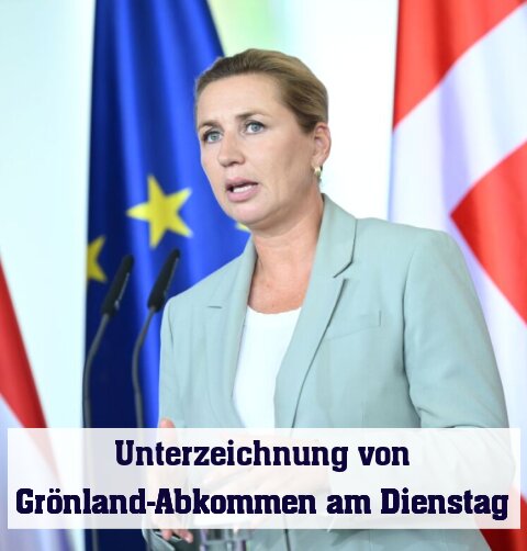 Dänemarks Ministerpräsidentin Frederiksen (Archivbild)