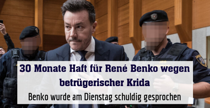 Benko wurde am Dienstag schuldig gesprochen