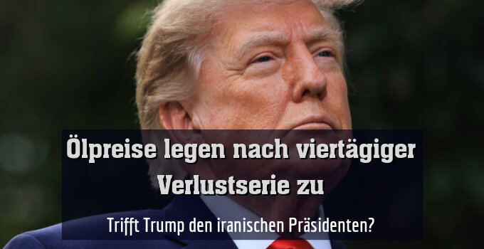 Trifft Trump den iranischen Präsidenten?