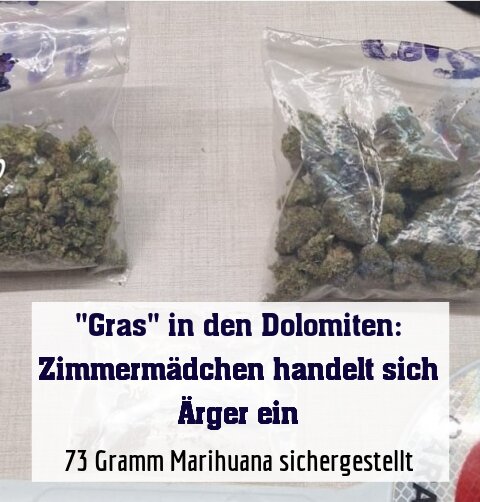 73 Gramm Marihuana sichergestellt