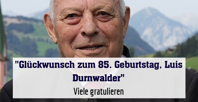 Viele gratulieren