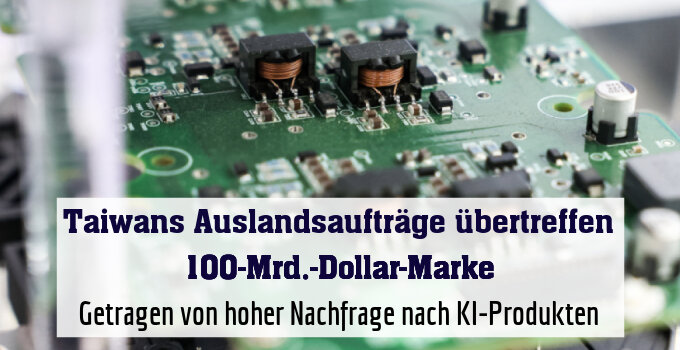 Getragen von hoher Nachfrage nach KI-Produkten