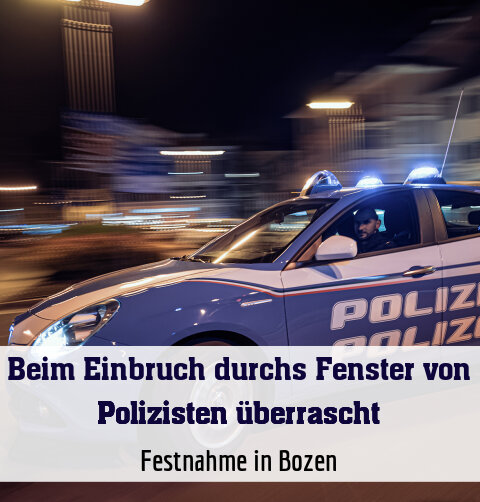Festnahme in Bozen