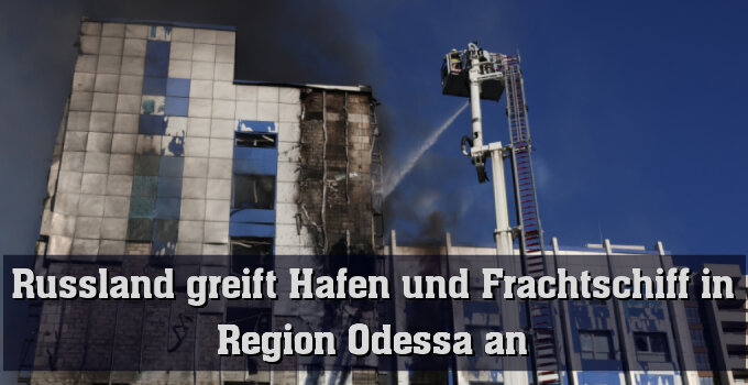 Zerstörung nach russischen Angriffen auf Odessa (Archivbild)