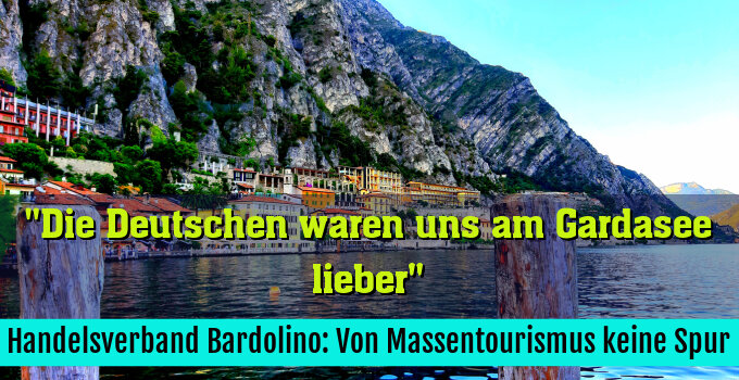 Handelsverband Bardolino: Von Massentourismus keine Spur
