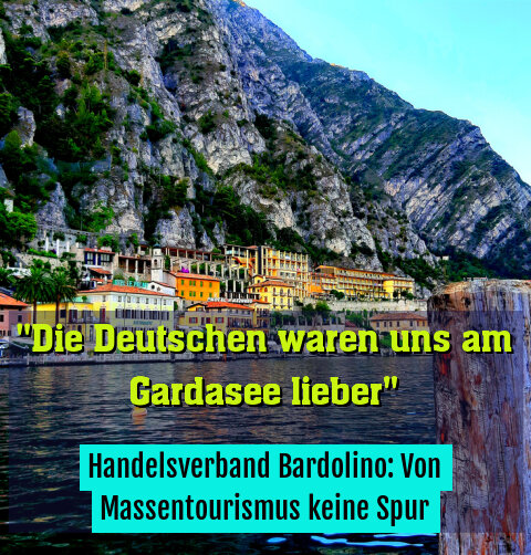 Handelsverband Bardolino: Von Massentourismus keine Spur