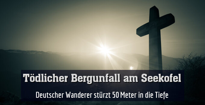 Deutscher Wanderer stürzt 50 Meter in die Tiefe