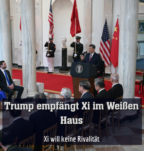 Xi will keine Rivalität