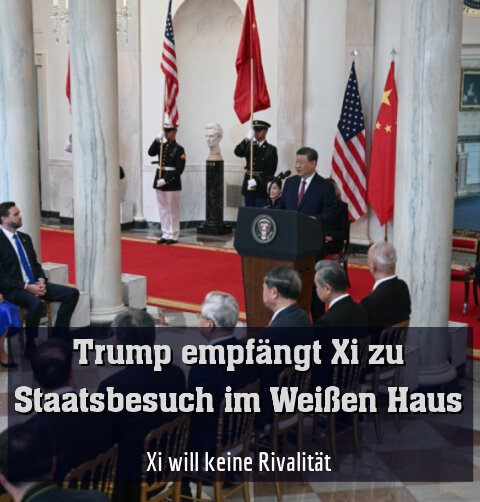 Xi will keine Rivalität