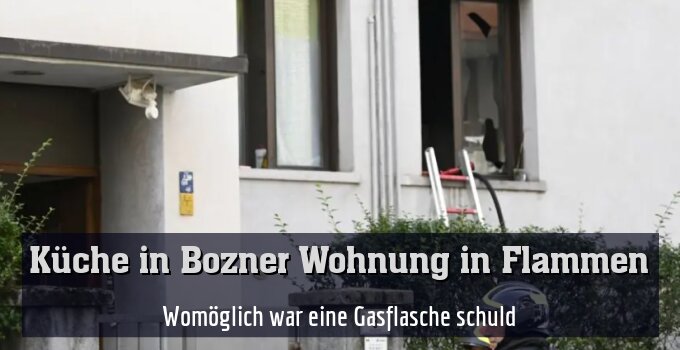 Womöglich war eine Gasflasche schuld