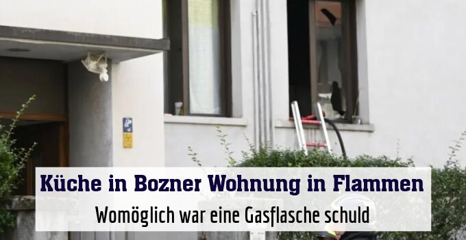 Womöglich war eine Gasflasche schuld
