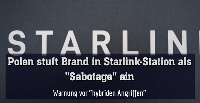 Warnung vor "hybriden Angriffen"