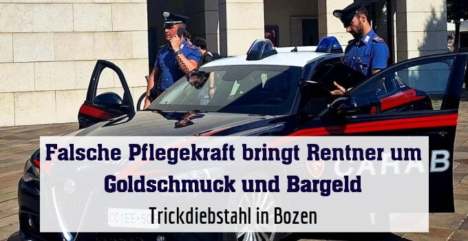 Trickdiebstahl in Bozen