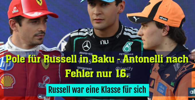 Russell war eine Klasse für sich