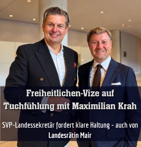 SVP-Landessekretär fordert klare Haltung - auch von Landesrätin Ulli Mair