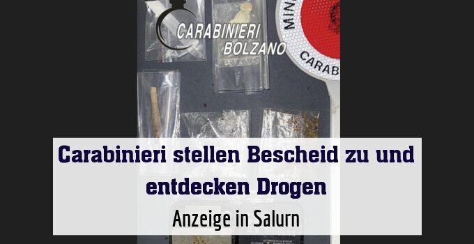 Anzeige in Salurn