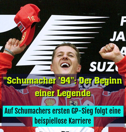 Auf Schumachers ersten GP-Sieg folgt eine beispiellose Karriere