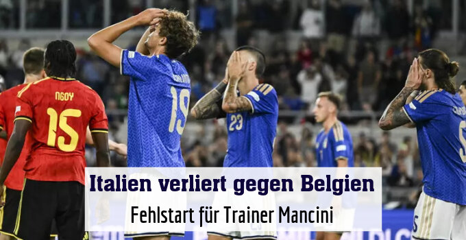 Fehlstart für Trainer Mancini