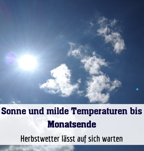 Herbstwetter lässt auf sich warten