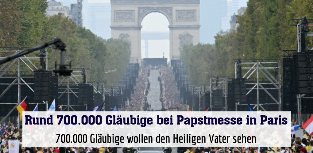 700.000 Gläubige wollen den Heiligen Vater sehen
