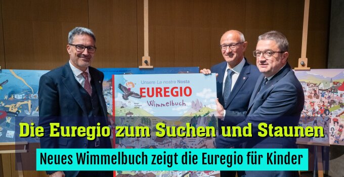 Neues Wimmelbuch zeigt die Euregio für Kinder