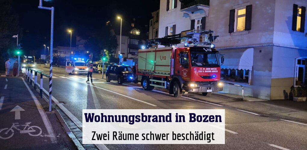 Zwei Räume schwer beschädigt