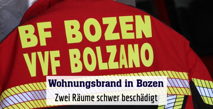 Zwei Räume schwer beschädigt