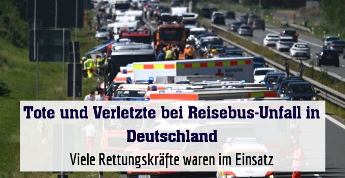 Viele Rettungskräfte waren im Einsatz