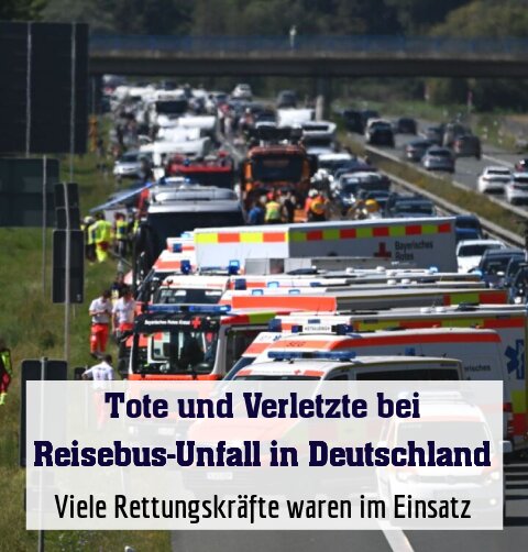Viele Rettungskräfte waren im Einsatz