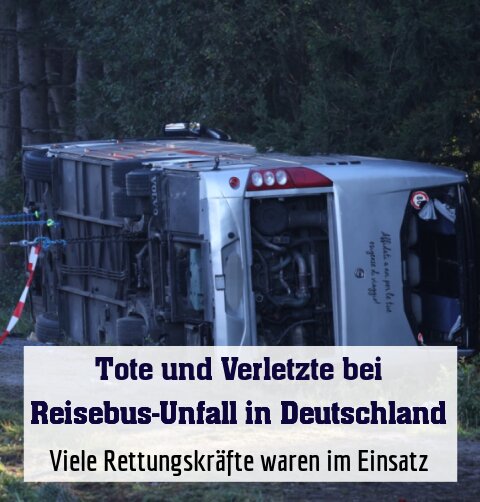 Im Bus war eine philippinische Reisegruppe